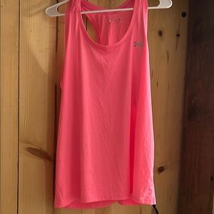 Under Armour Women's Bright Pink Tank Top
